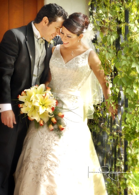 Sr. Daniel González Rodríguez  y Srita. Argentina Terrazas Dávila contrajeron nupcias el sábado 25 de abril de 2009, en punto de las 20:00 horas en la iglesia del Centro Saulo. 


Estudio Laura Grageda