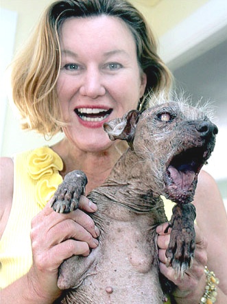 'Era tan feo que nadie quería adoptarlo', contó la mujer que se apiadó de él y que ahora lo tiene como mascota.