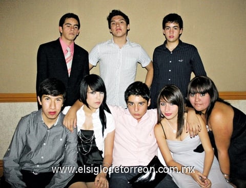 26062009 Diego Gloria, Mitzi Padilla, Fadia Flores, Tere Reynoso, Emiliano García, Guillermo Dardor, Jaime Galiano y Miguel Guerra.