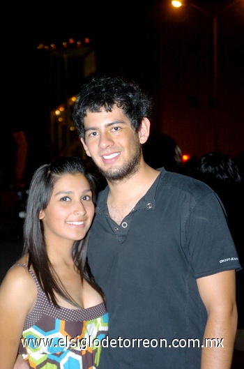 21062009 Liliana Martínez y Ale de la Torre.