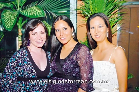 27062009 Beatriz F. de Villalobos, Diana Triana y Yuriko Castro.