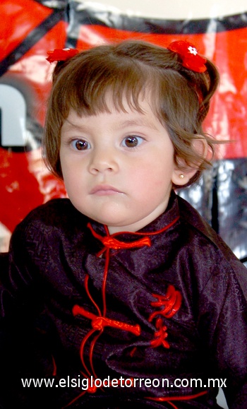 28062009 Aileen del Carmen Rodríguez Nevárez celebró su primer año de vida.