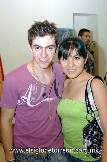 28062009 Amín Jaidar y Yahaira Peña, pasaron un momento inolvidable.