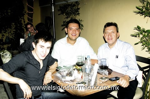 28062009 Adolfo Rodríguez, Manuel y Jorge Castro.
