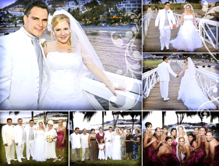 Boda de ensueño celebraron la Lic. Sandy Guzmán Montelongo y Lic. Miguel Valdés Flores el pasado mes de mayo en el bello puerto de Manzanillo, Colima.


Jehová Villa y Laura Berumen Fotografía