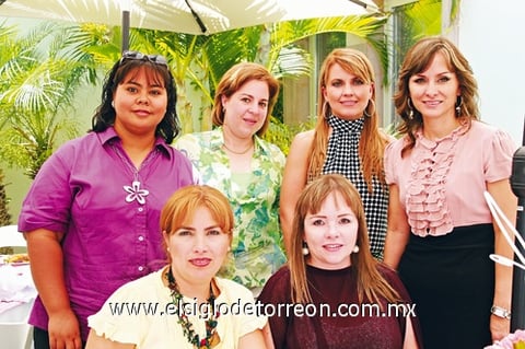 06072009 Mayela Barrantes, Elena de Barrios, Caro Bravo, Melissa Tosta, Elena y Valeria Barrios.