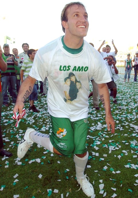 Matías Vuoso fue campeón con Santos en el Clausura 2008 en la final que jugaron contra Cruz Azul.