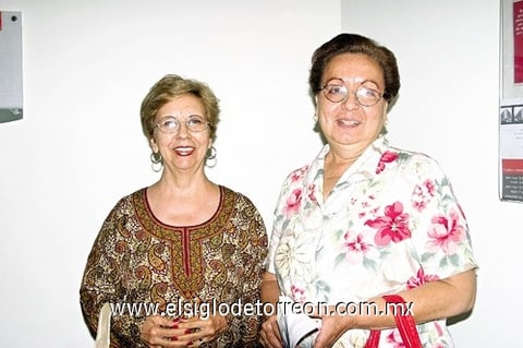 05072009 Catalina Valdéz y Aurora Máynez.