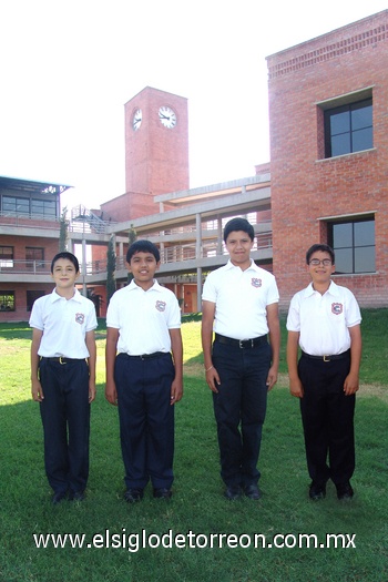 05072009 Jorge Pat de la Torre, Jorge Hernández Félix, Alejandro Martínez González y Fernando Mendívil Bórquez.