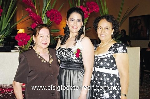 05072009 Conchita de Silos, Patricia Zermeño y Esperanza de Zermeño.