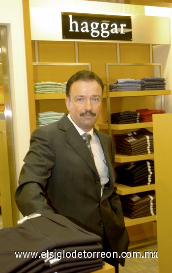 05072009 Francisco de la Garza, director general de Haggar México.