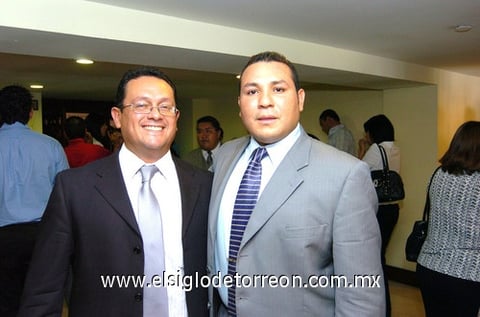 13072009 Pedro Limón Hernández y César García Diosdado.