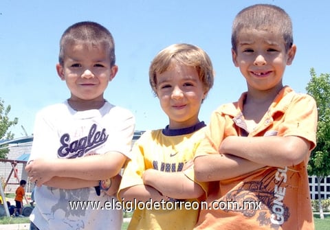 07072009 Luisito, Hernán y Jerónimo.