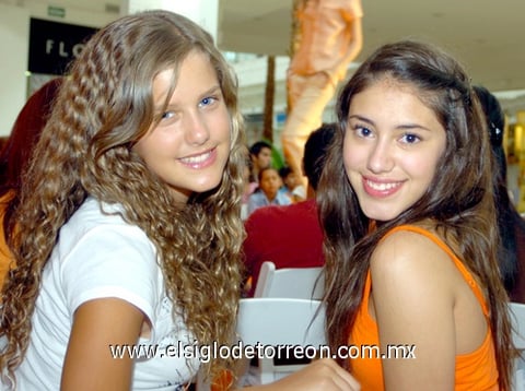09072009 Roberta Elizondo y Paulina Chapa. EL SIGLO DE TORREÓN/JESÚS HERNÁNDEZ