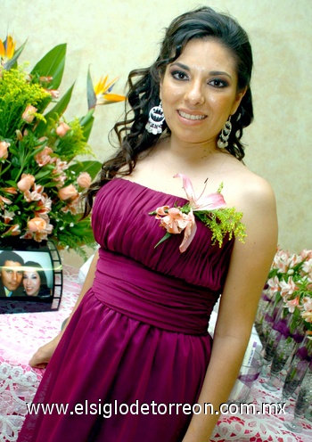 08072009 Yolanda Aridiana Martínez Gutiérrez, contraerá nupcias con Antonio Trejo Escobar.