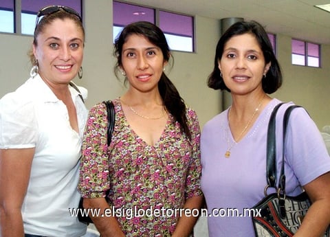 22072009 Margarita, Elsa y Laura Castro Muñoz.