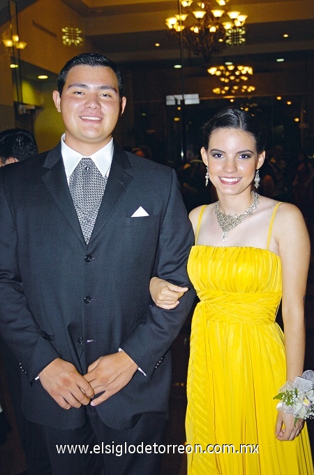 Asistentes. José Siller y Lucía Olivares.