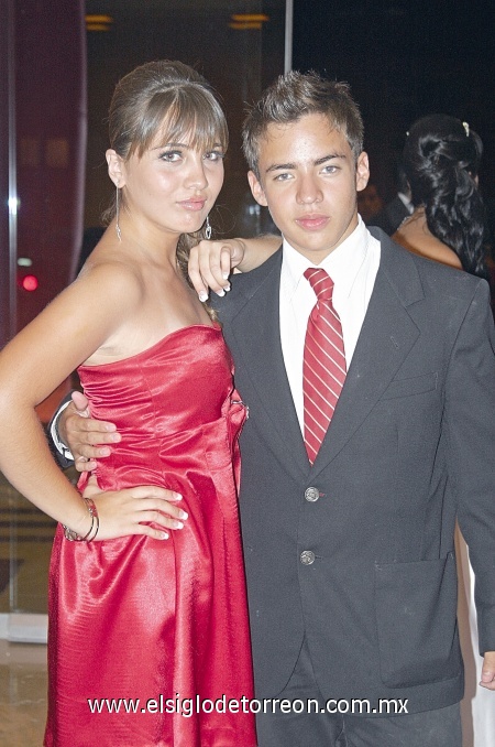 Karen Castañeda y Marco Fuente.