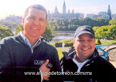 30072009 Édgar García y Nelson García, visitaron recientemente Montreal, Canadá.