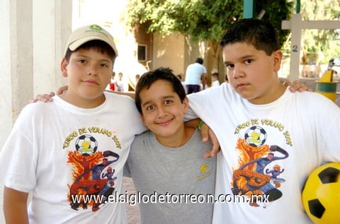 19072009 Jorge, Luis Fernando y Gustavo. EL SIGLO DE TORREÓN / ÉRICK SOTOMAYOR