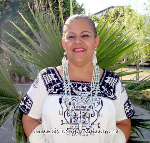 04082009 Beatriz Rojas García de Trejo en el evento de A Francisco Villa.