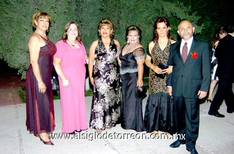02082009 Graciela Serrano, Aur0ra Piñera, Cony Adame, Eloísa Adame, Josefina Piñera y Manuel Garza.