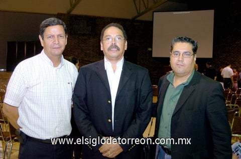 14082009 Guillermo González, Arturo Guerrero y Juan Antonio Ramírez.