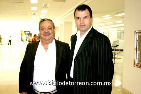 14082009 A México. Viajaron los señores Roberto Rodríguez y Salvador Barbalena.