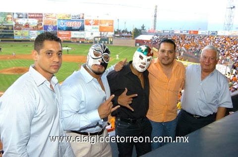 09082009 SilverKing, Dr.Wagner, Alfredo Ayoub, José y Jesús Sotomayor.
