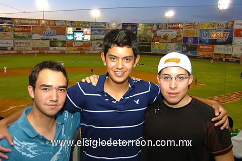 16082009 Rodolfo Elizondo, Ale Alvarado y Carlos Robles.