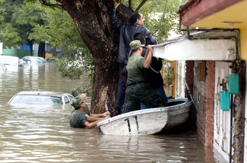 El agua caída en las últimas horas supone la precipitación más intensa de la presente temporada de lluvias, que comenzó en mayo.