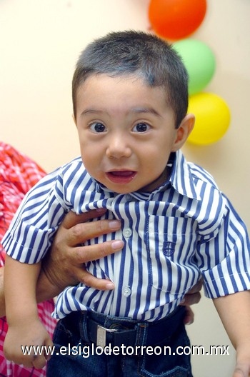 01092009 Juan Miguel Aparicio Monreal cumplió un año.