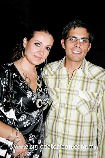 06092009 Maribel Fernández y Carlos Sáenz.