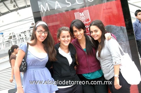 04092009 Liz Córdova, Mariana Martínez, Bárbara Marcos y Marcela Pedroza.