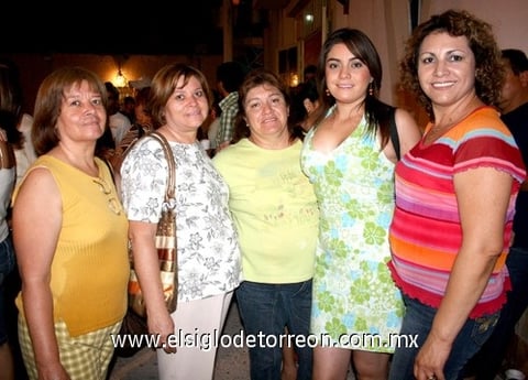 01092009 Bertha, Elsa, Silvia, Perla y Luz María.
