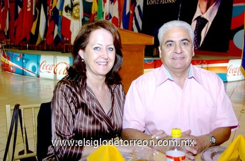 06092009 Analy López de Jaidar y Manuel Jaidar. EL SIGLO DE TORREÓN/ÉRICK SOTOMAYOR