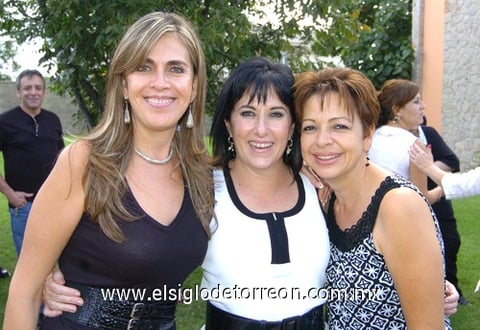 07092009 Blanca Román, Lourdes Belausteguigoitia y Susana Cavazos.