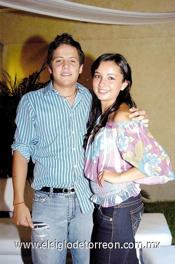 11092009 Willy Aguirre y Daniela Elósegui.