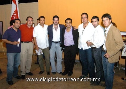 13092009 Concurrencia. Rodrigo Aguado, Roberto Partida, Francisco Mata, Elías González, Jorge Mata, Jorge Samaniego, Marco Antonio Camacho y Sergio Cerezos.