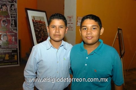 13092009 Josué Espino y Rafa Hinojosa.