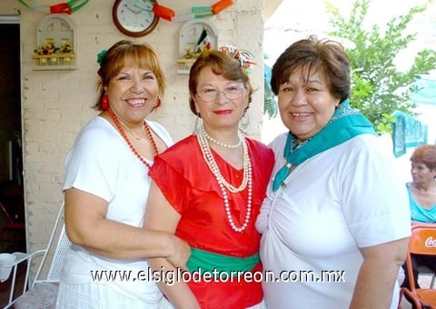 15092009 Juanita Durán, Juanita López, Lety Villanueva y Rosario González.