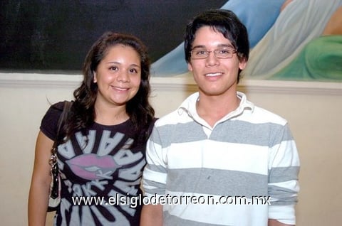 20092009 Tahany Ayup y Kevin González.