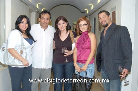 16092009 Asistentes. Silvia Reza, Agustín Castillo, Coco González, Brenda Triana y Guillermo Colmenero.