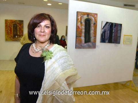 08092009 Marcela Lozano deWong, artista plástica.