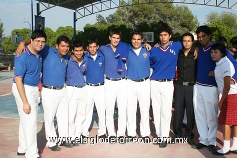 24092009 Celebraron. Caro de Lara, Sharon Martínez, Andrea Abreo, Azalia Martínez, Aracely Rangel, Rosy Dávila y Lorena Quintero.