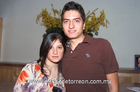 29092009 Bárbara Valdez y Luis Mario Burciaga.  EL SIGLO DE TORREÓN/JESÚS HERNÁNDEZ