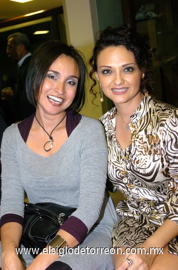 01102009 Graciela Domínguez y Gretel de la Peña.
