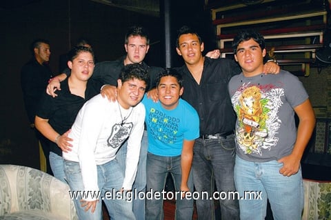 05102009 Toño, Pepe, Alonso, Diego, Carlos y Javier.