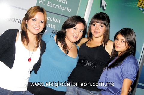 11102009 Estrella, Celeste, Olga y Ana.