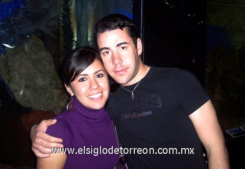 17102009 Hilda Escobar y Stefano Olivero.